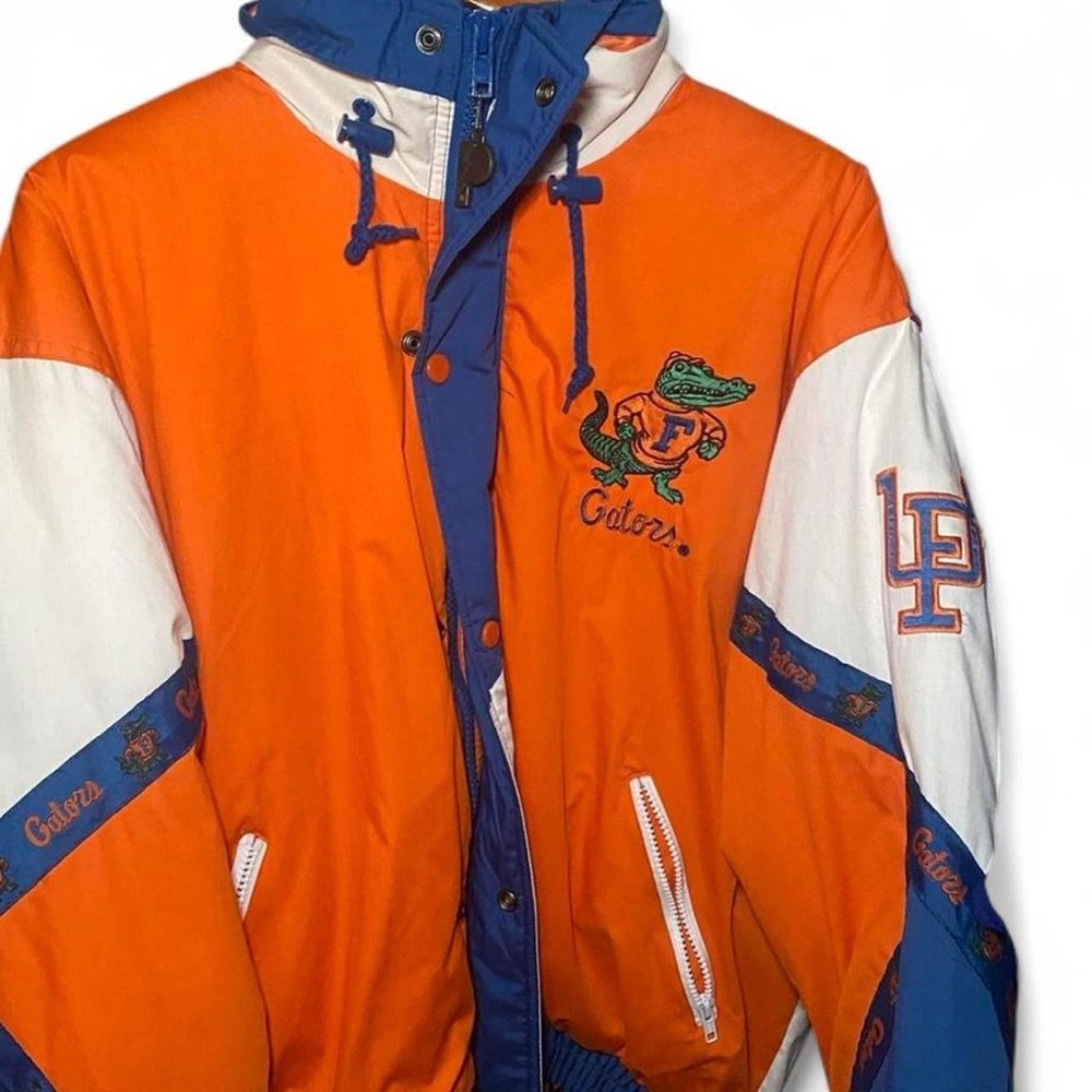 Vintage Florida Gators Orange & Blue Hooded Jacket